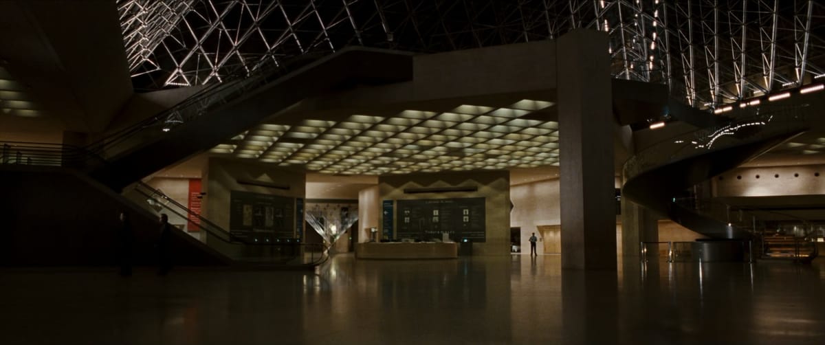 The Da Vinci Code — The Louvre